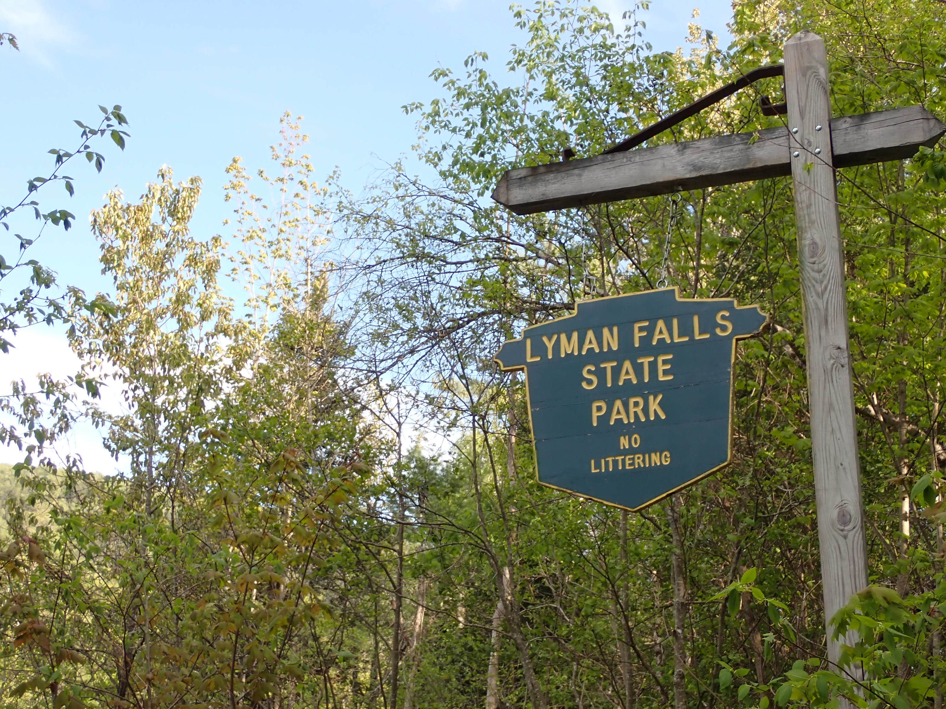 Camper-submitted photo at Lyman Falls State Park Campground near Island Pond, VT