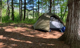 Camping near Devil’s Rest Shelter: Maine Railroad Trestle, Groveton, Vermont