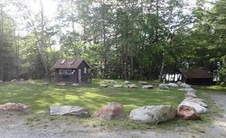 Sarah C.'s photo of a cabin at Maidstone State Park — Maidstone State Forest near Lancaster, NH