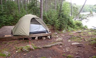 Camping near Stephen Phillips Memorial Preserve Wilderness: Smudge Cove, Oquossoc, Maine