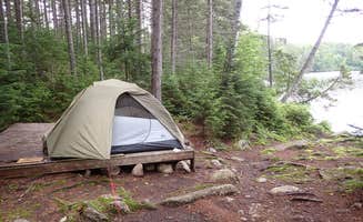 Sarah C.'s photo of tent camping at Smudge Cove near Colebrook, NH