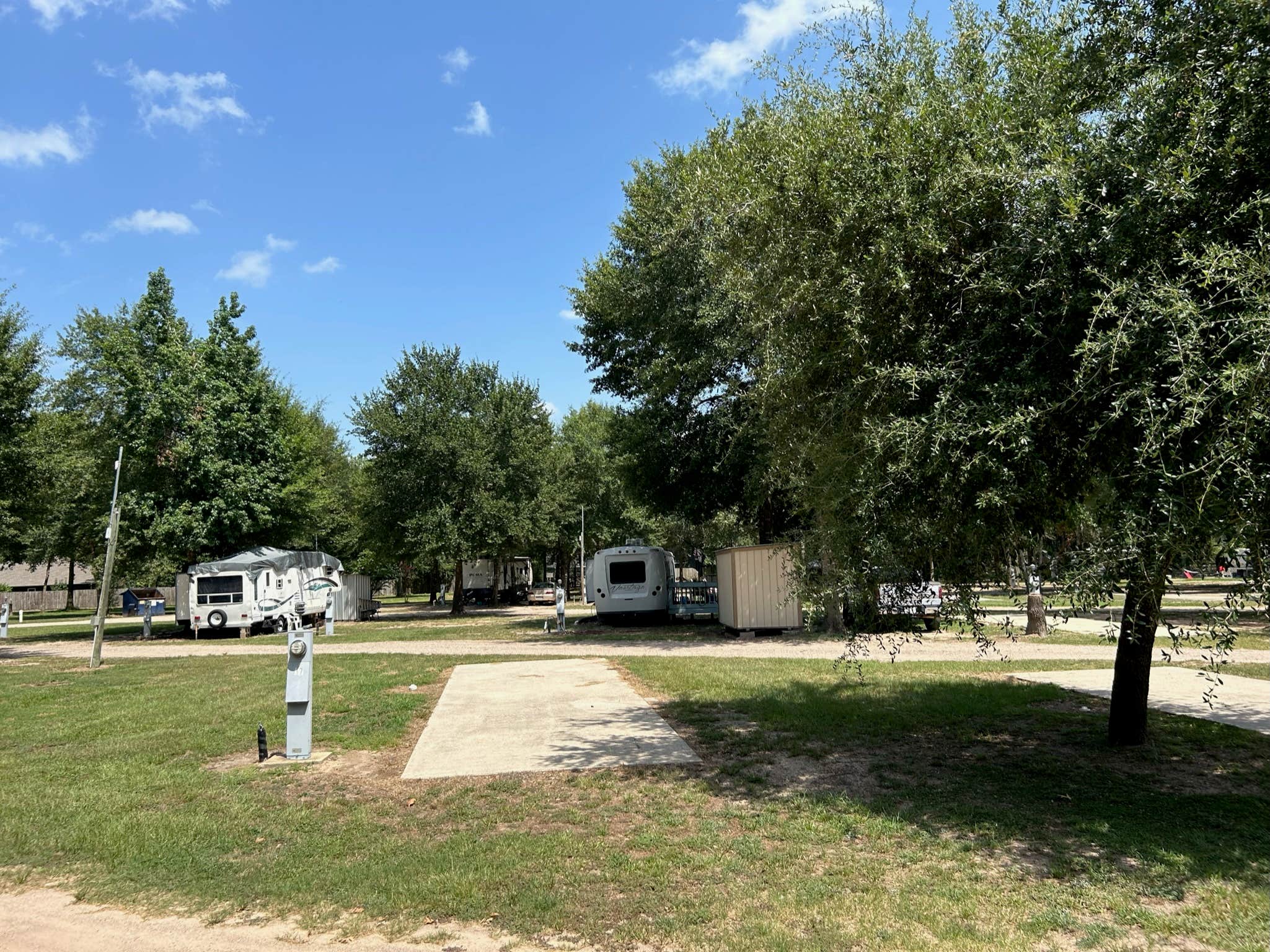 Camper-submitted photo at Noble Forest RV Village near Cedar Creek, TX