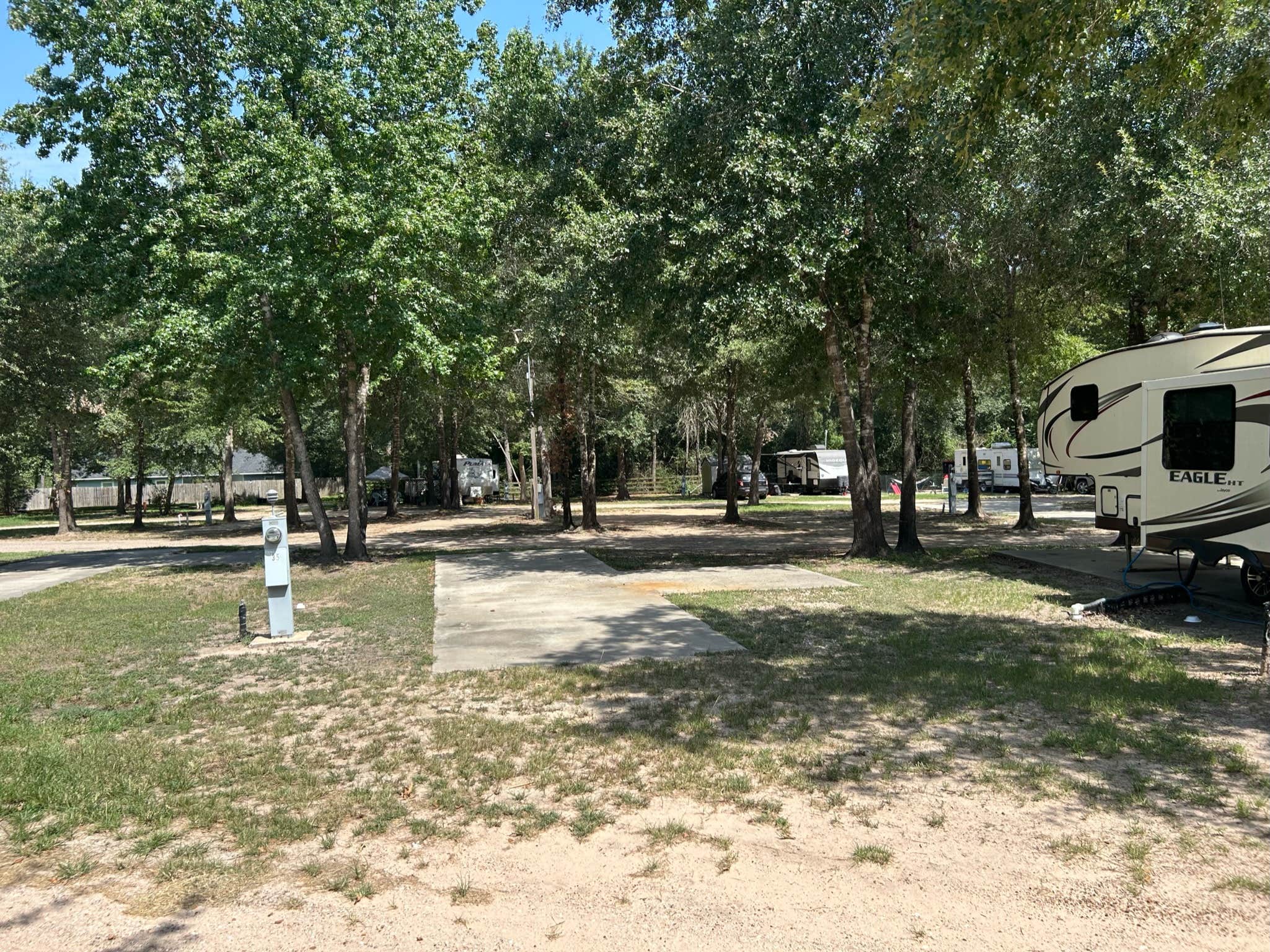 Camper-submitted photo at Noble Forest RV Village near Cedar Creek, TX