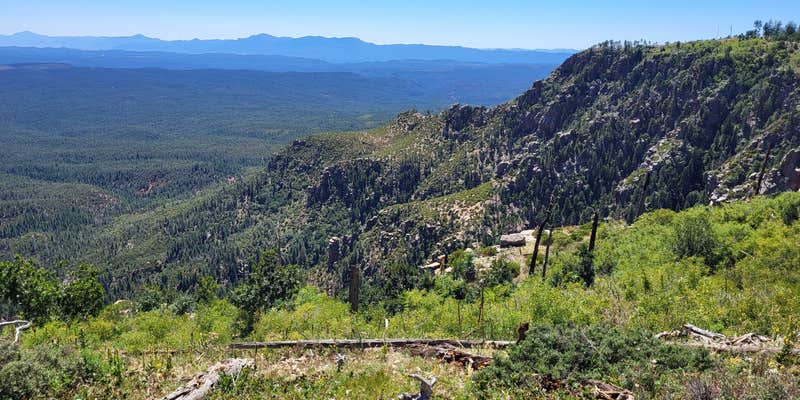 Camper submitted image from Molitor Spot Along Rim Road - Dispersed