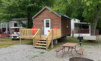 Camping near Hilltop Farm Campsites: Catskill RV Resort, Spring Glen, New York