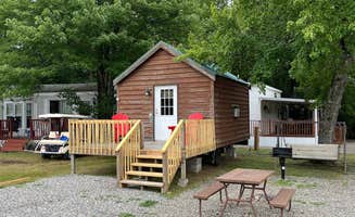 Tricia T.'s photo of a cabin at Catskill RV Resort near Woodridge, NY