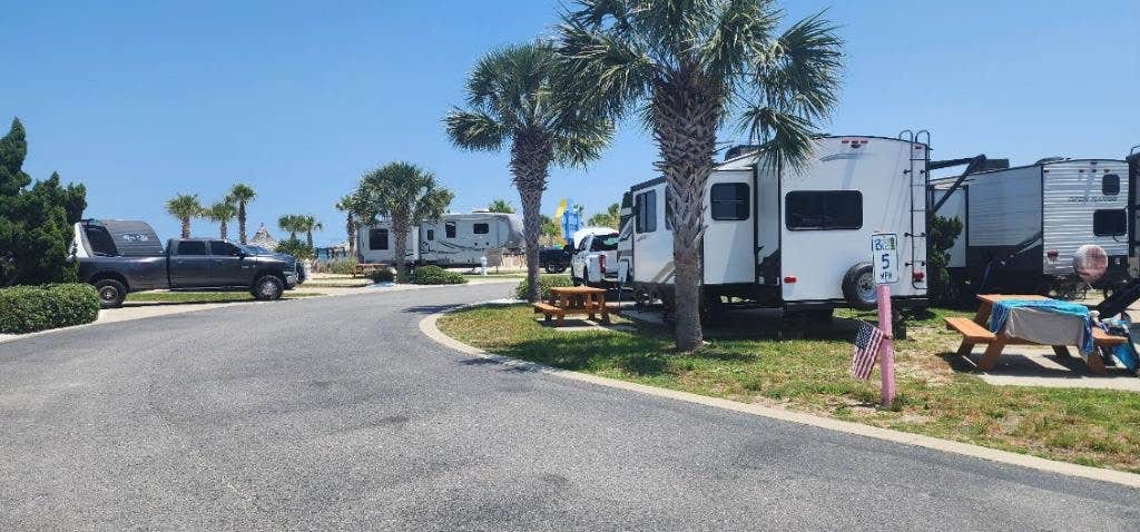 Dj L.'s photo of rv camping at Pensacola Beach RV Resort near Milton, FL