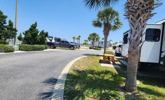 Camping near Avalon Landing RV Park: Pensacola Beach RV Resort, Pensacola Beach, Florida