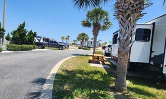 Camping near Tanglewood Gardens Mobile Home and RV Park: Pensacola Beach RV Resort, Pensacola Beach, Florida
