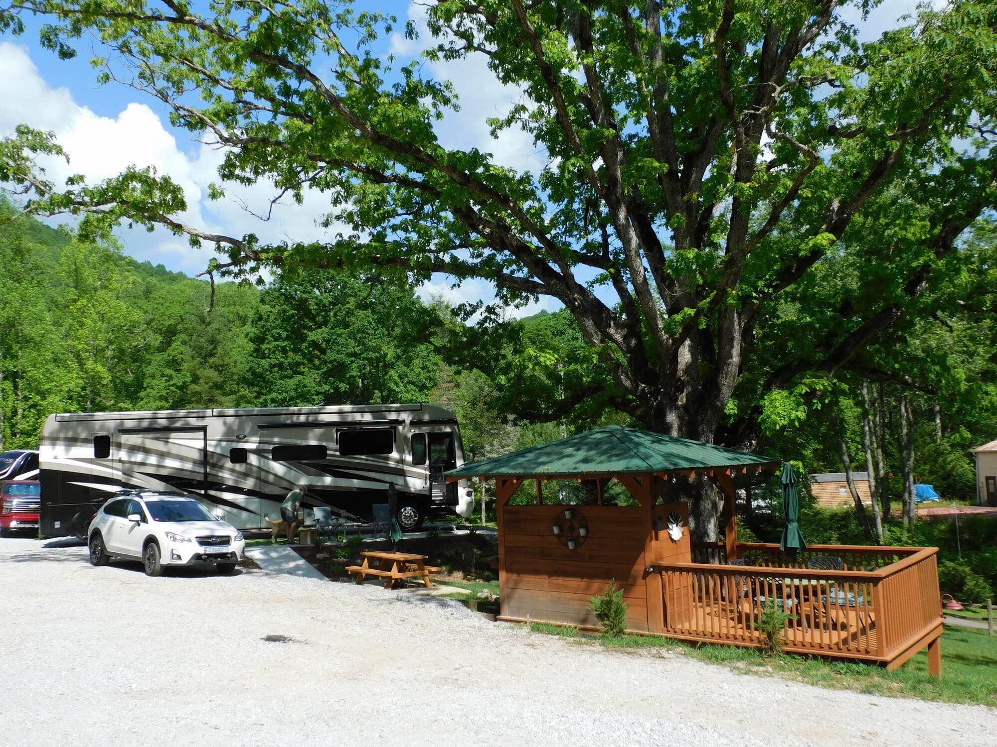 The Dyrt's photo of camping with pets at Deer Springs RV Park near Franklin, NC