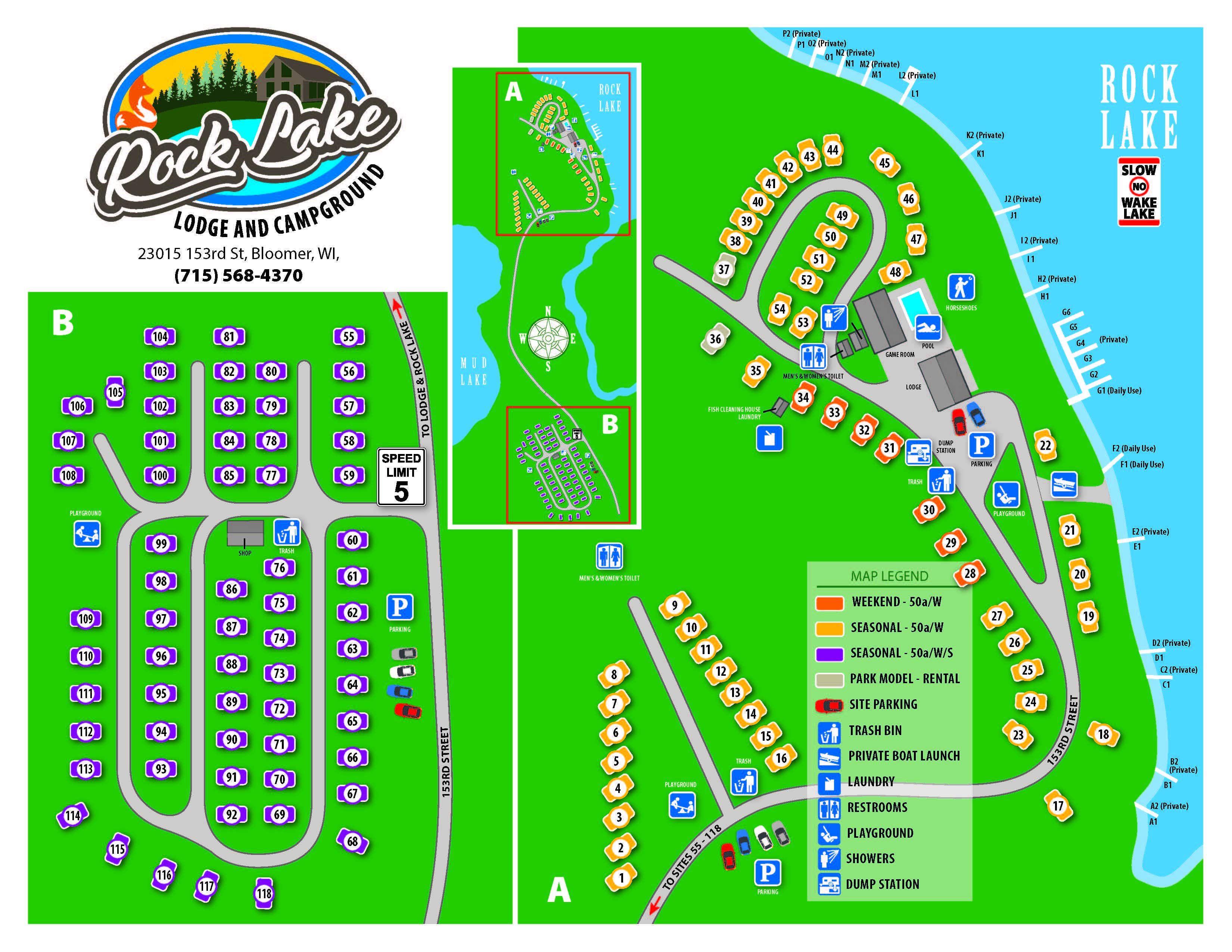 Camper-submitted photo at Rock Lake Lodge and Campground near Chippewa Falls, WI