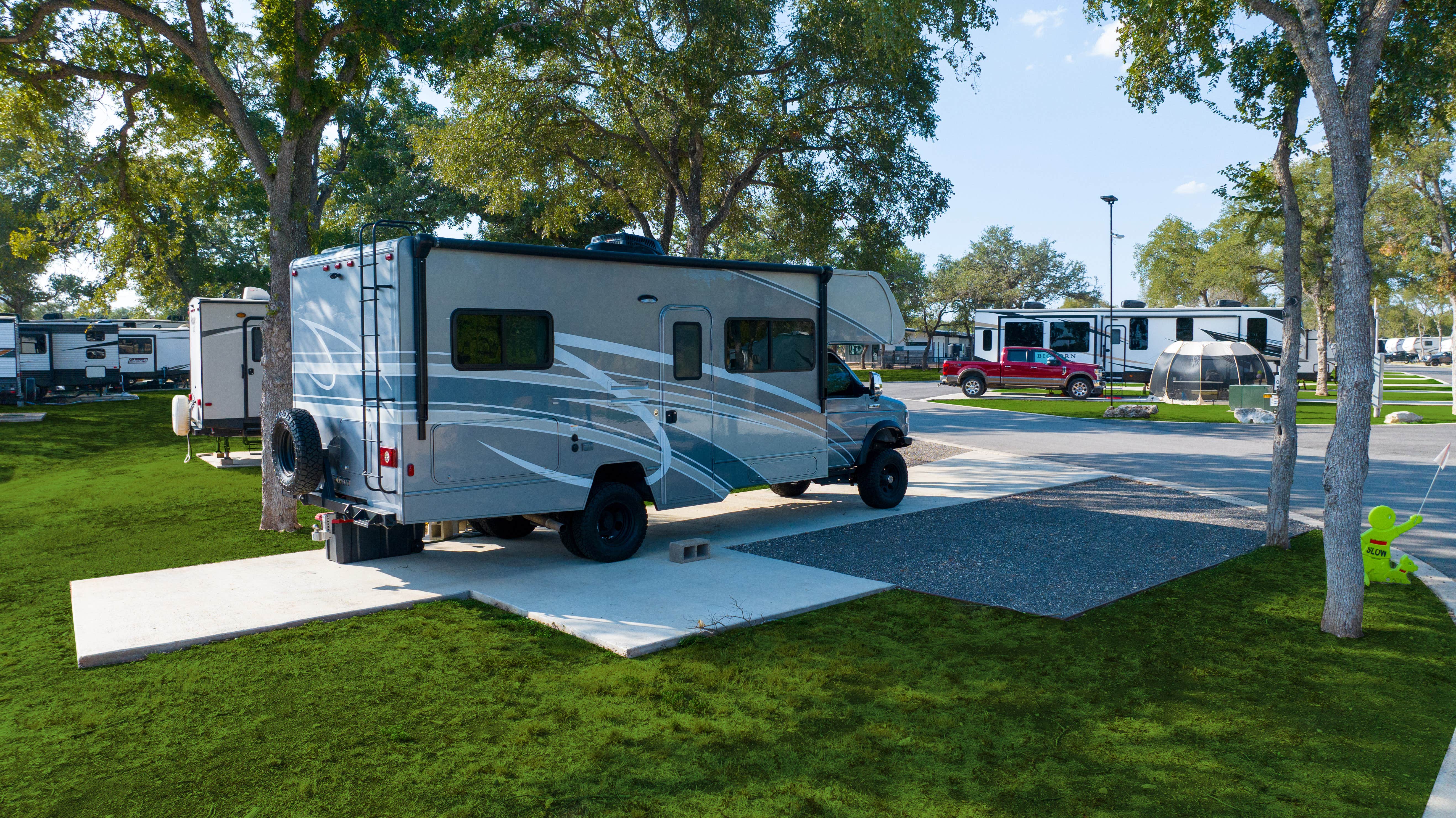 Horizon M.'s photo of rv camping at Treeside RV Resort near San Marcos, TX