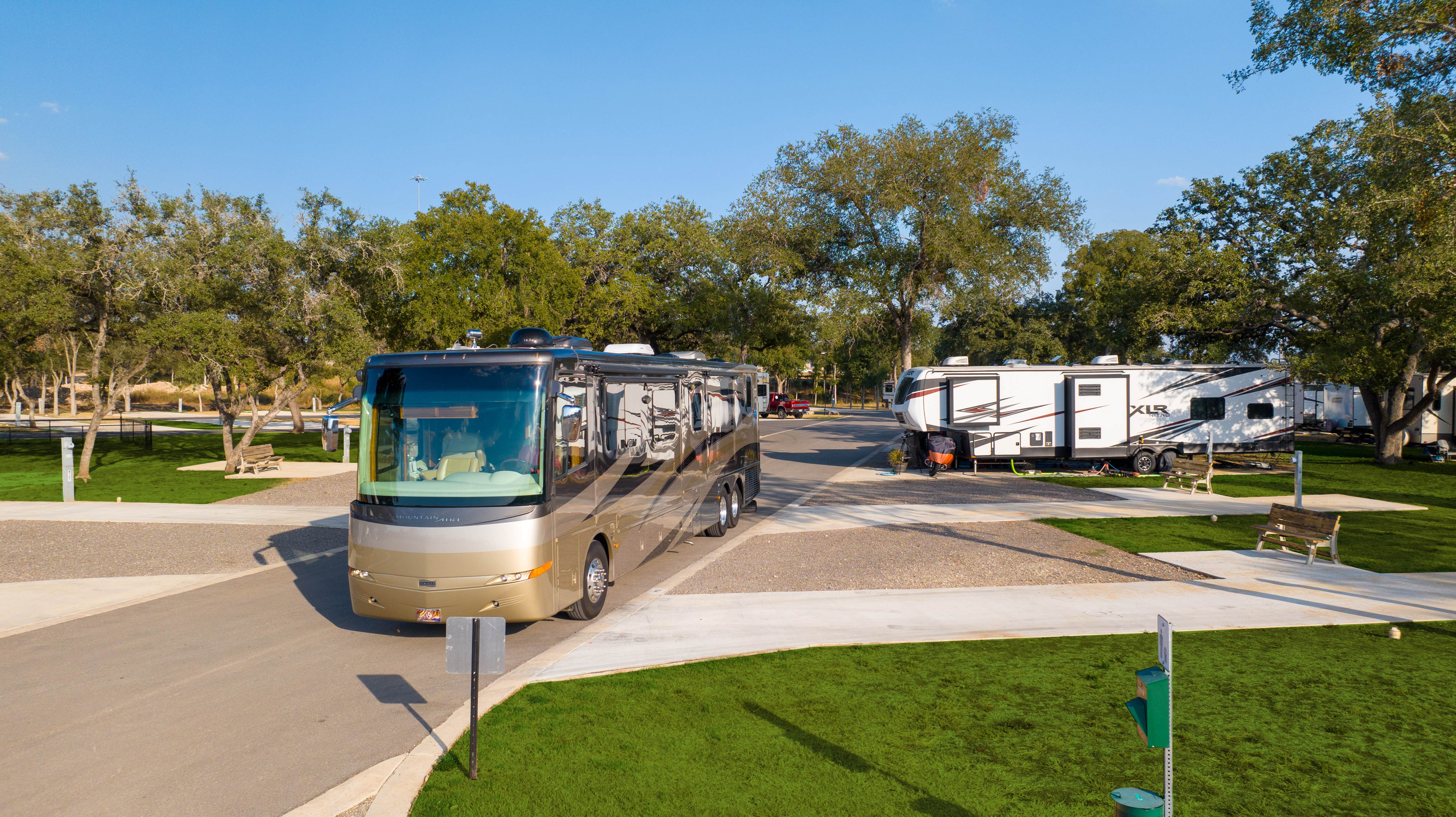 Horizon M.'s photo of rv camping at Treeside RV Resort near San Marcos, TX