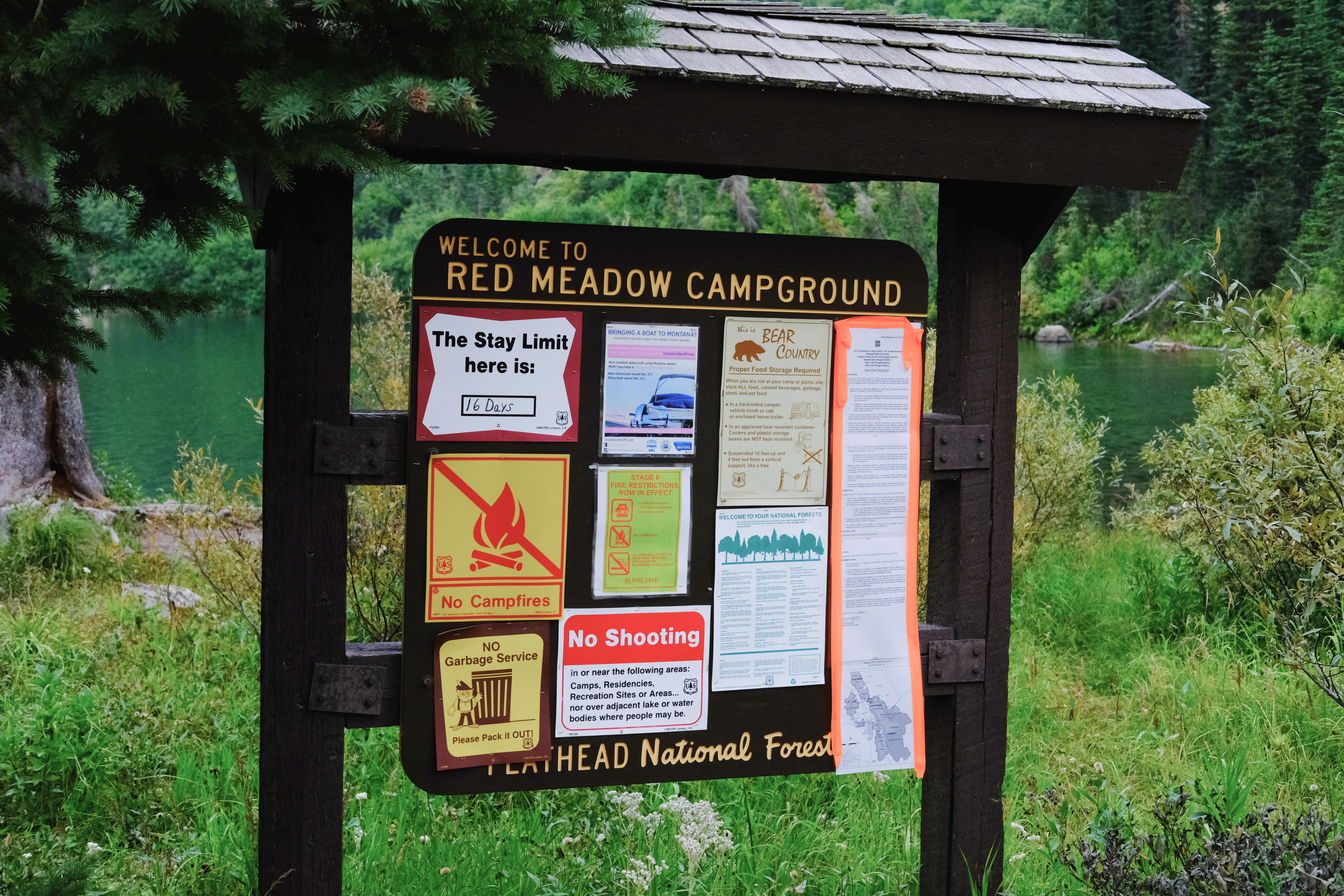 Camper-submitted photo at Red Meadow Lake near Eureka, MT