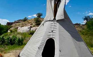 Avalon G.'s photo at Sand Canyon Seed Gardens & Tipi near Shiprock, NM