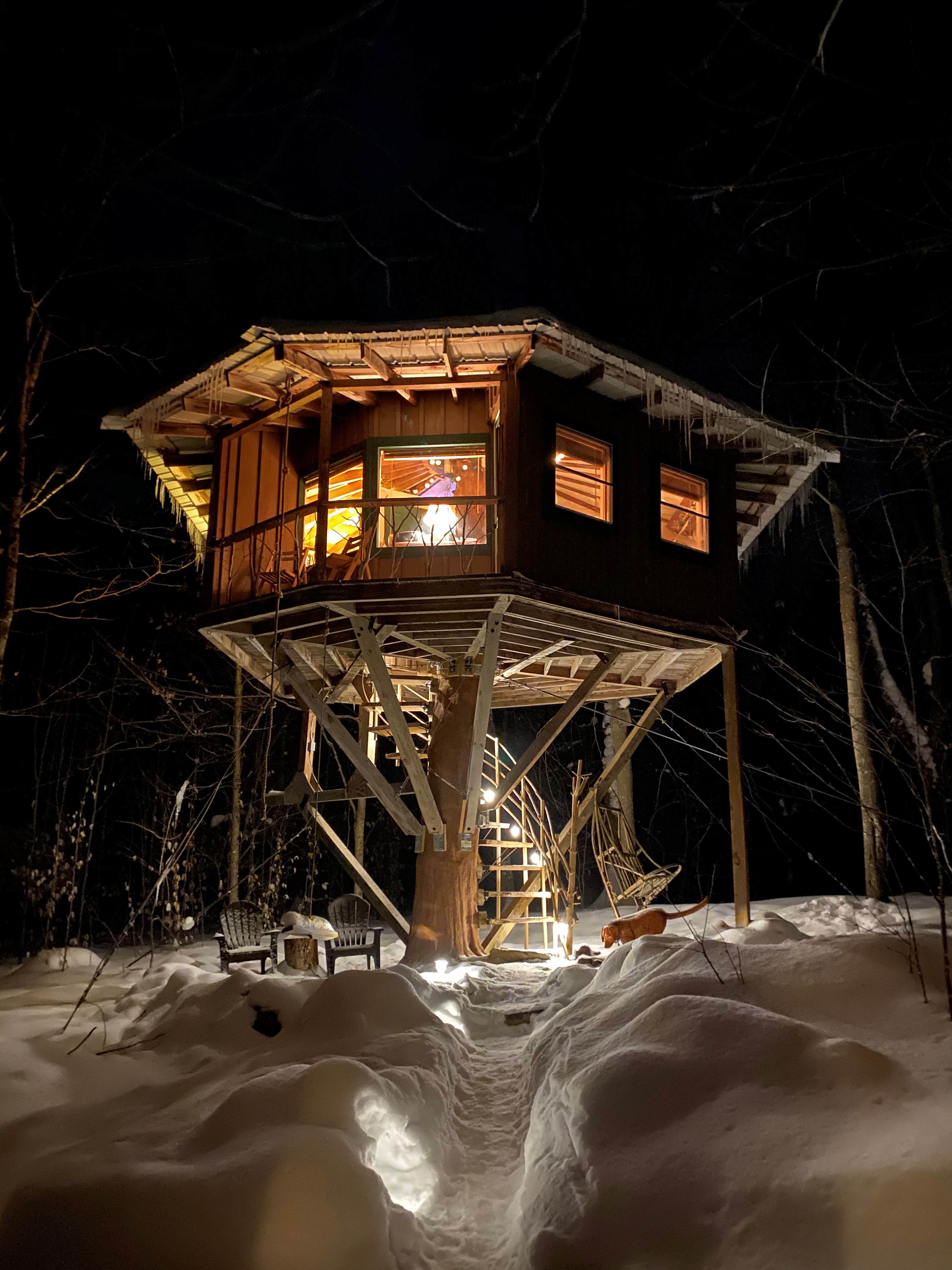 SHEILA D.'s photo of a cabin at Adirondack Adventure Base near Massena, NY