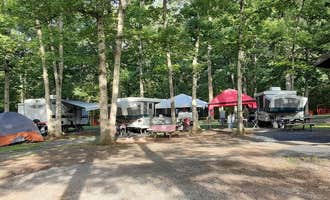 Camping near Shenandoah River Outfitters Camp Outback: Fort Valley Ranch, Woodstock, Virginia