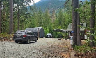 Camping near The Garden at Marblemount: Mountain View Camp, Marblemount, Washington