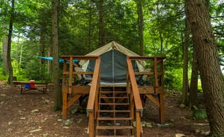 The Dyrt's photo of glamping accommodations at BMR Operations, LLC dba Blue Mountain Resort By: BM Resort Management, LLC its Authorized Agent near Macungie, PA