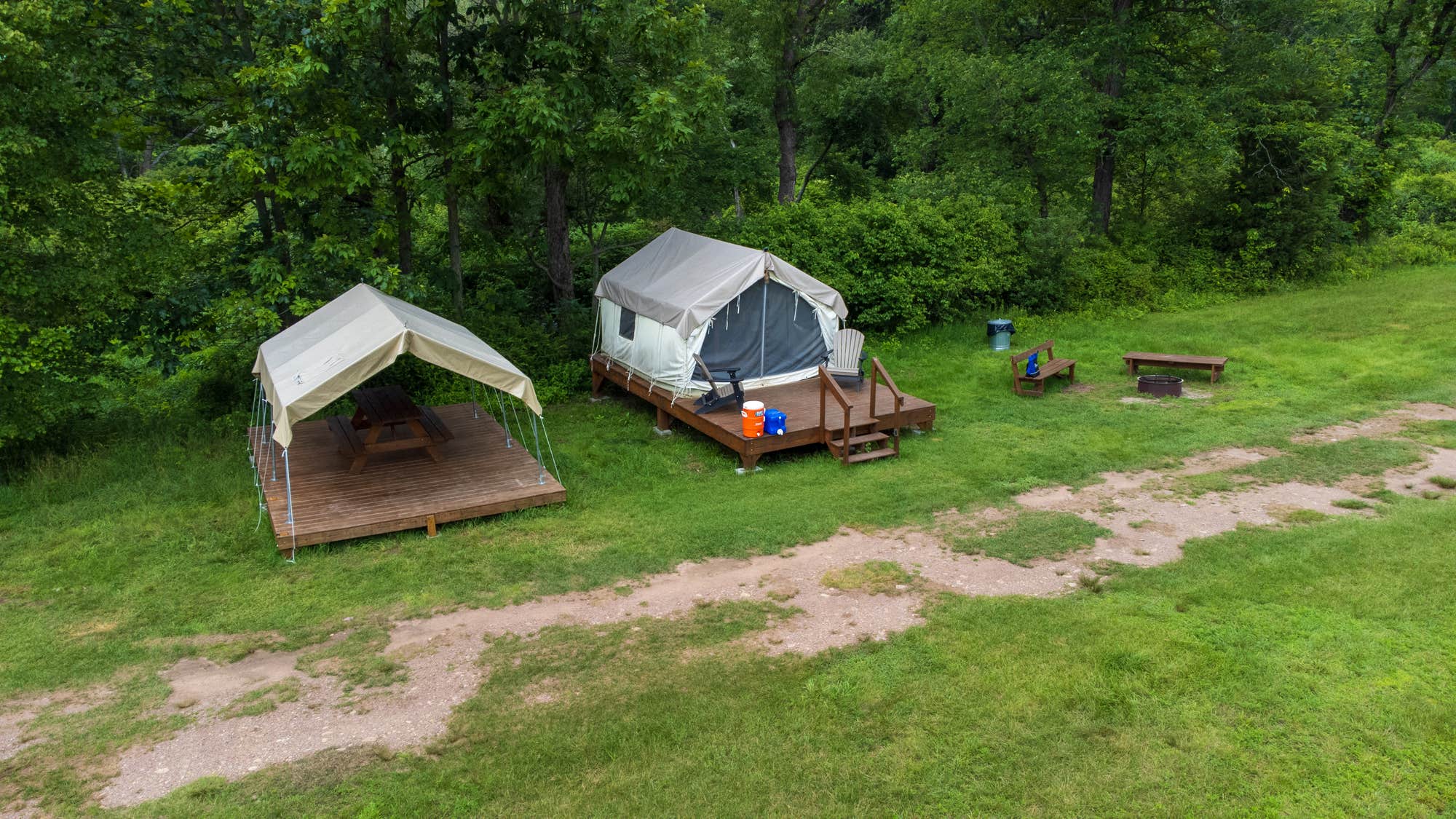The Dyrt's photo of tent camping at BMR Operations, LLC dba Blue Mountain Resort By: BM Resort Management, LLC its Authorized Agent near Dallas, PA
