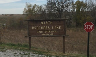 Camping near Johnson County Fairgrounds Park Campground: Wirth Brothers Lake, Nebraska City, Nebraska