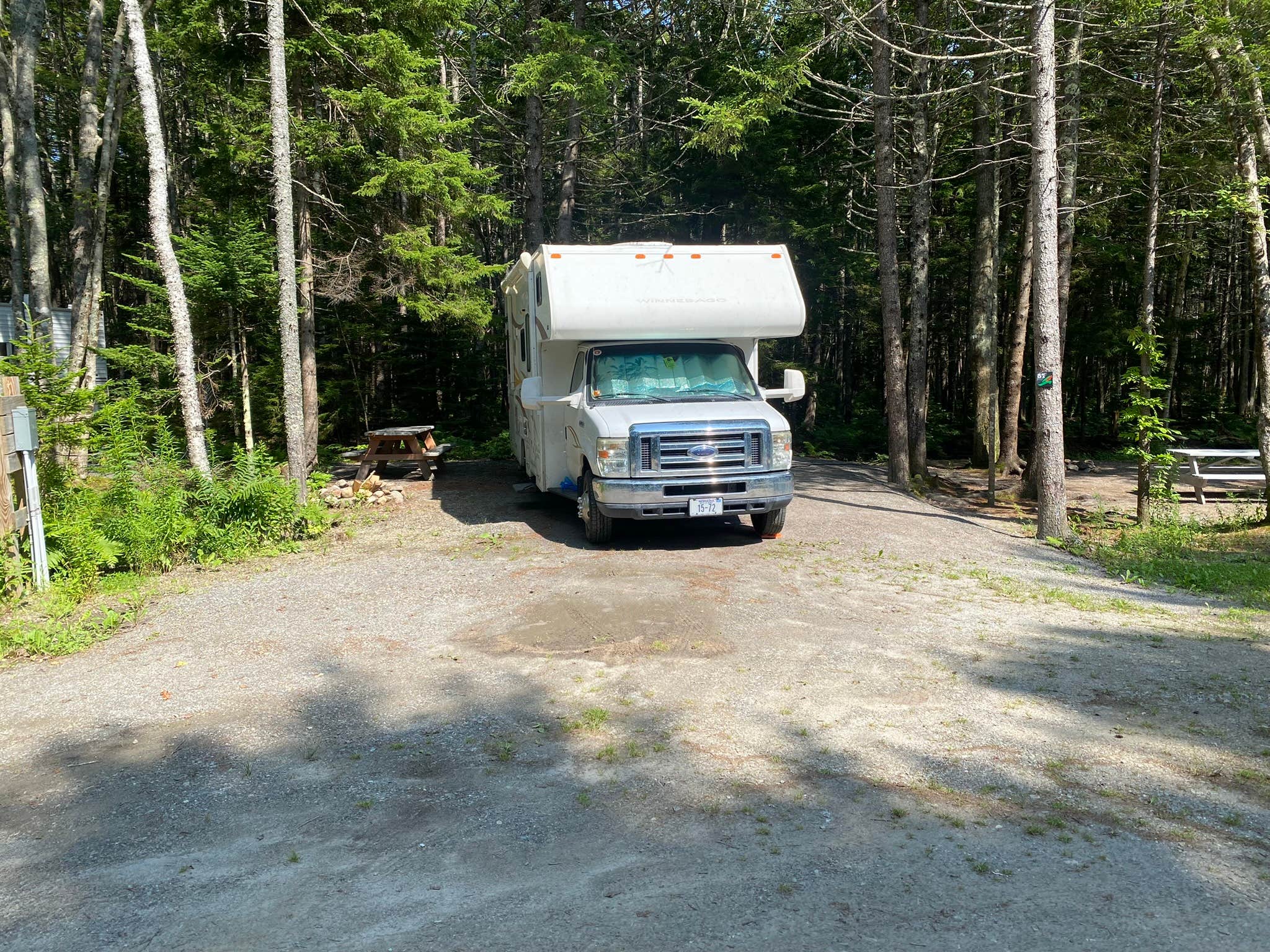 Brandon R.'s photo of rv camping at Sherwood Forest Campsite near Boothbay Harbor, ME