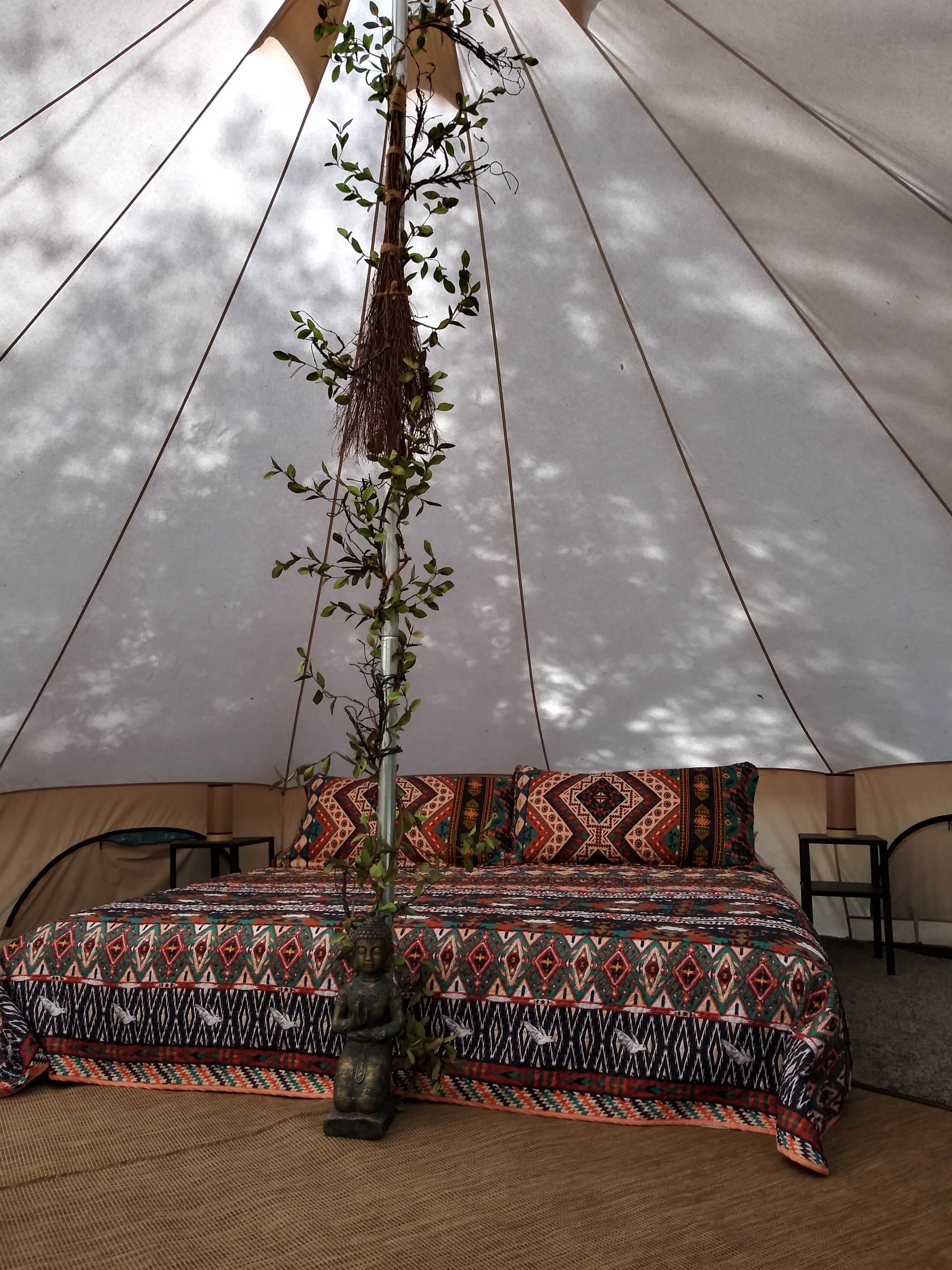 Richard D.'s photo of glamping accommodations at Moondancing Meadows Glamping near Welaka, FL
