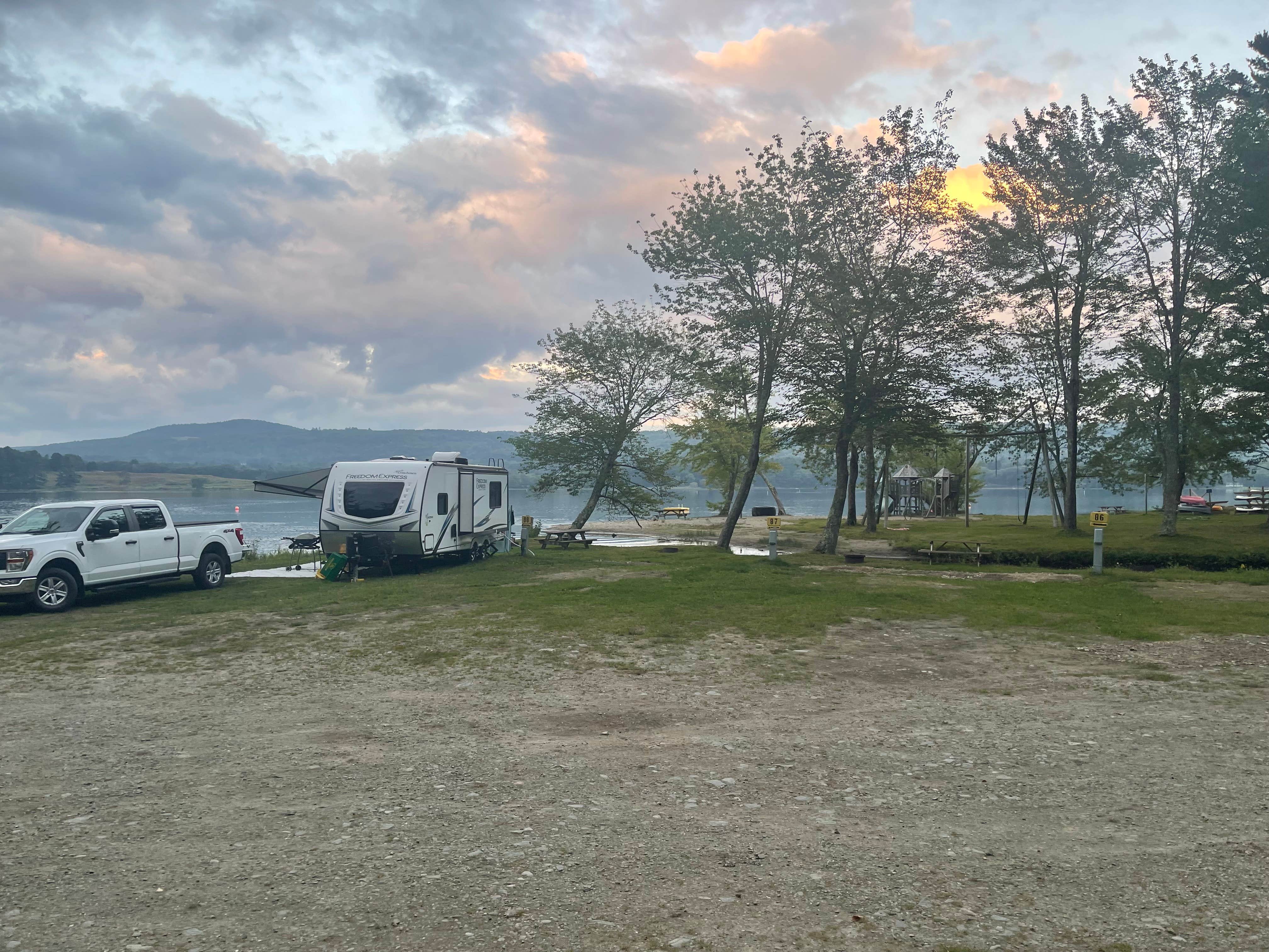 Suetta T.'s photo of rv camping at Sennebec Lake Campground near Morrill, ME