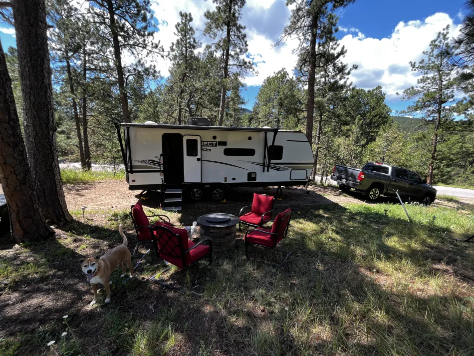 Camper submitted image from RV Site Near Red Rocks in Morrison - 1
