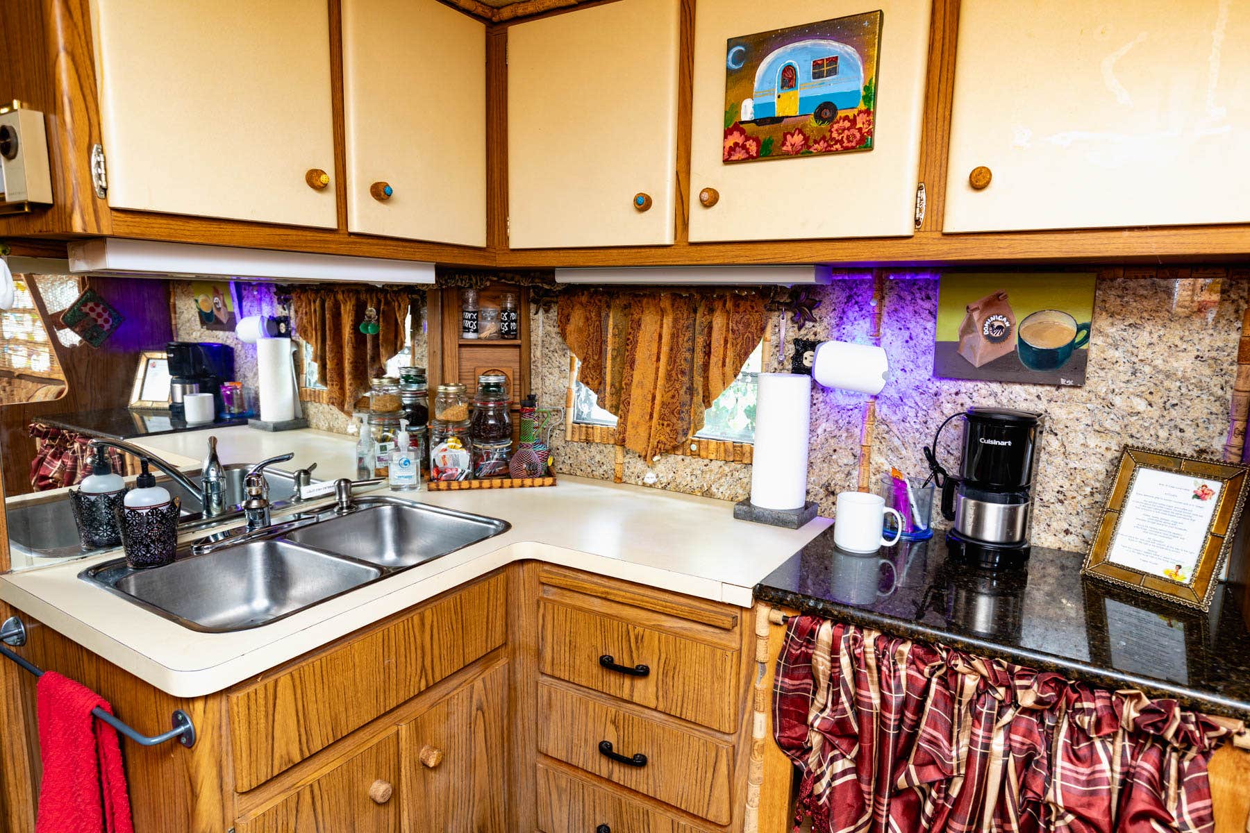 Camper-submitted photo at ArtV @ Casa Luna Llena near Bastrop, TX