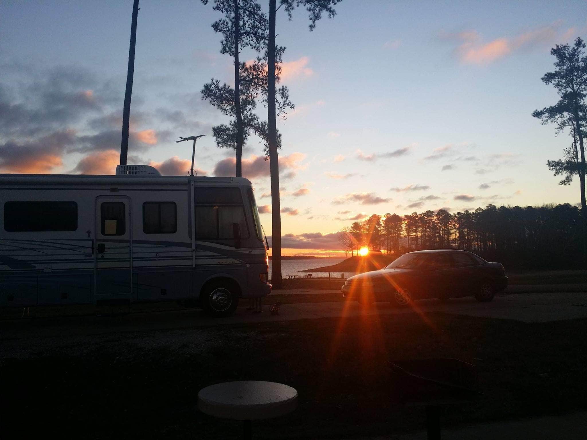 Daryl J.'s photo of rv camping at South Abutment Recreation Area near LaGrange, AR