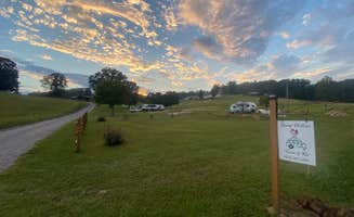 Debbie H.'s photo of camping with pets at Stump Hollow Farm & RV near Kingston, TN