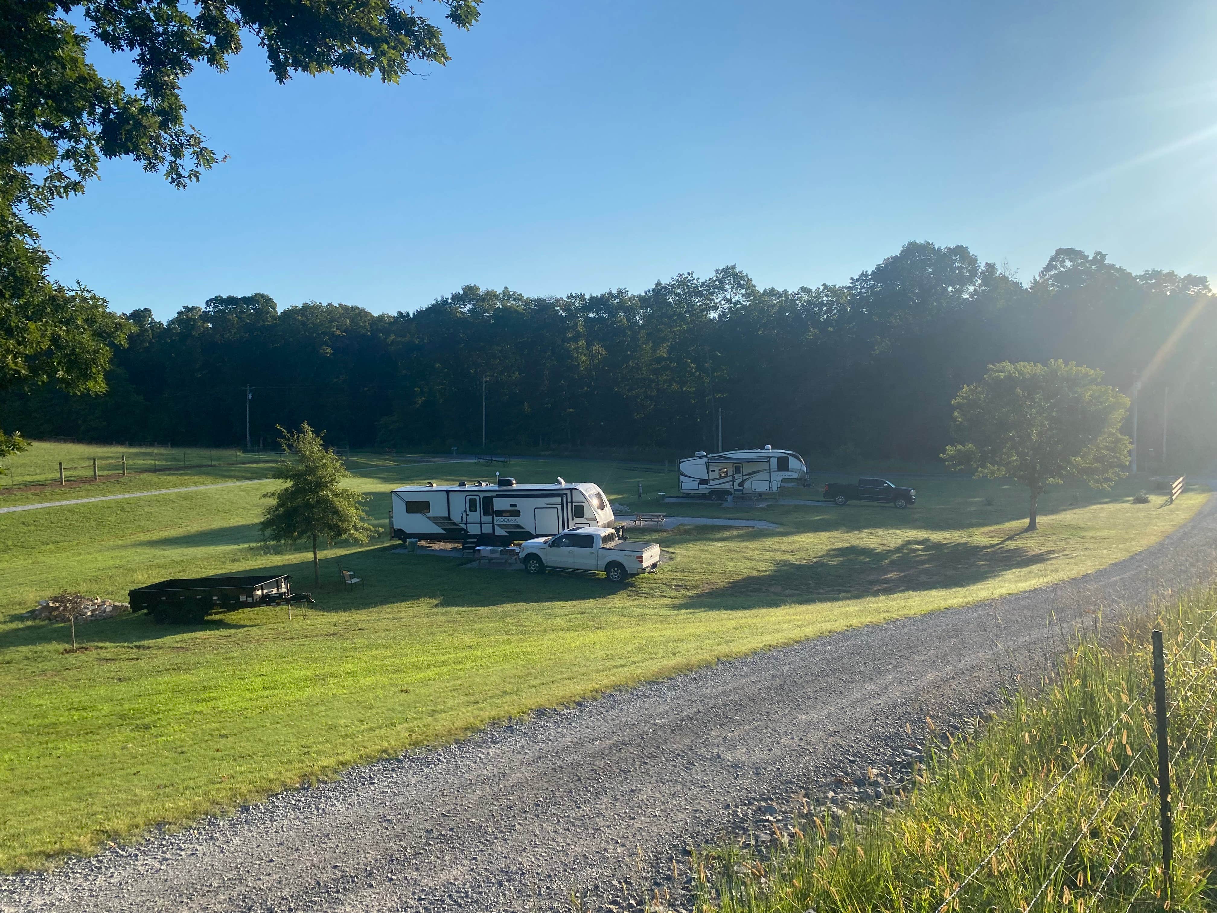 Debbie H.'s photo of rv camping at Stump Hollow Farm & RV near Etowah, TN
