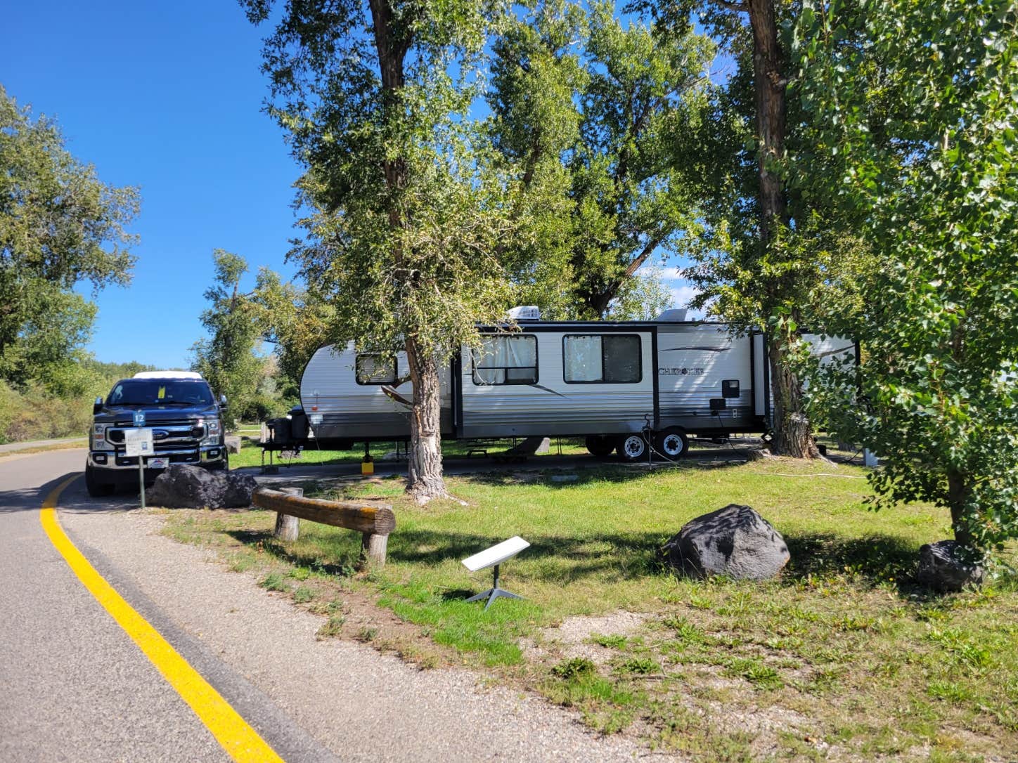 Steveandshauna H.'s photo of rv camping at Jefferson County Lake near Idaho Falls, ID