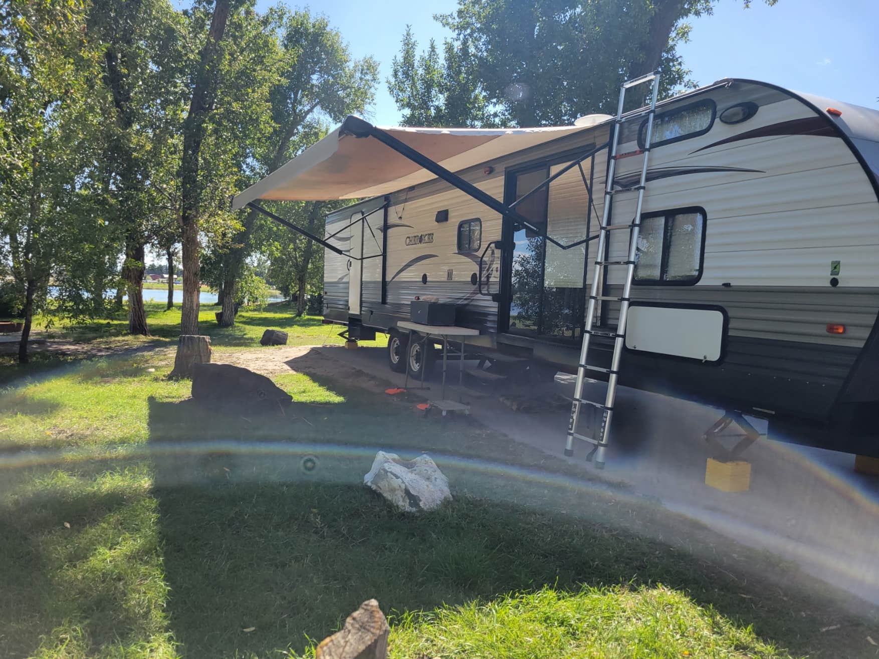Camper-submitted photo at Jefferson County Lake near Rigby, ID