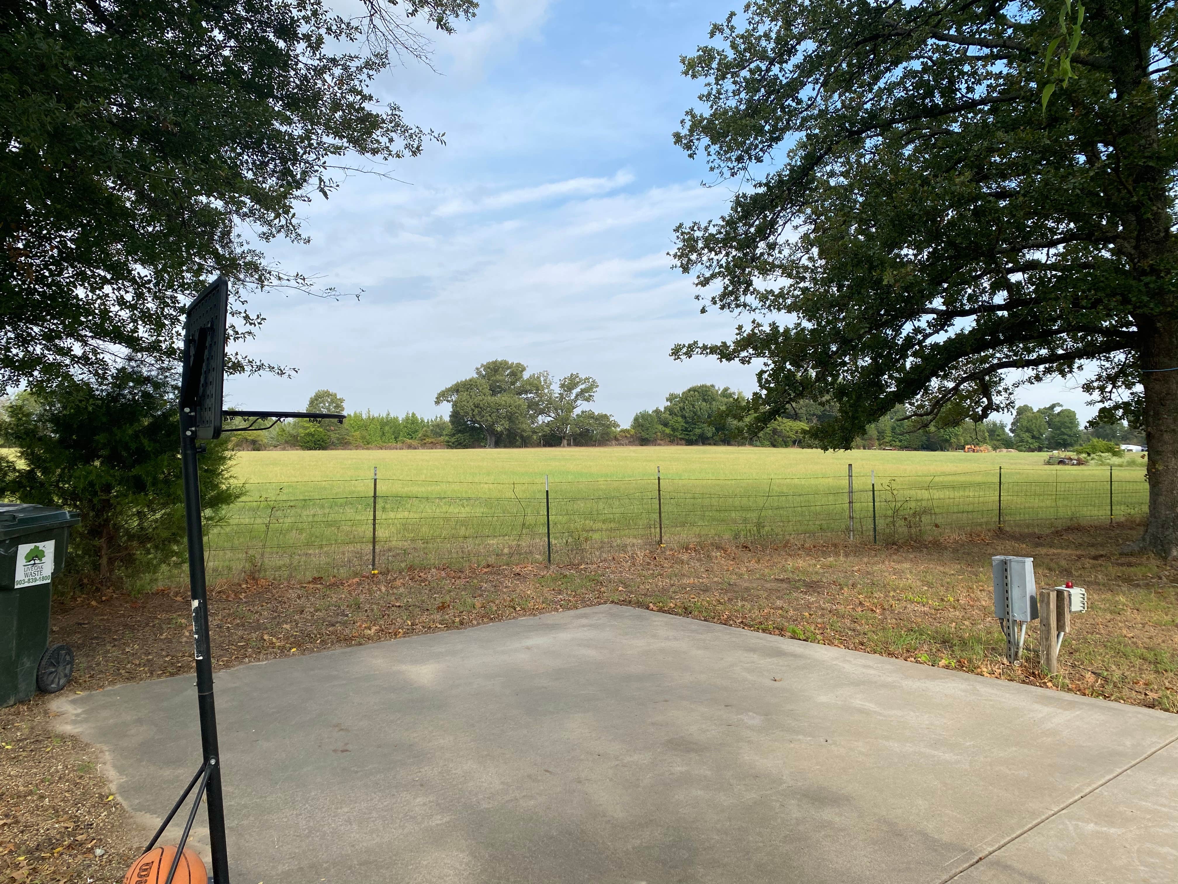 Camper-submitted photo at Hidden Gem Campsite: Ben Wheeler,TX -private residence, single full hookup RV site near Canton, TX