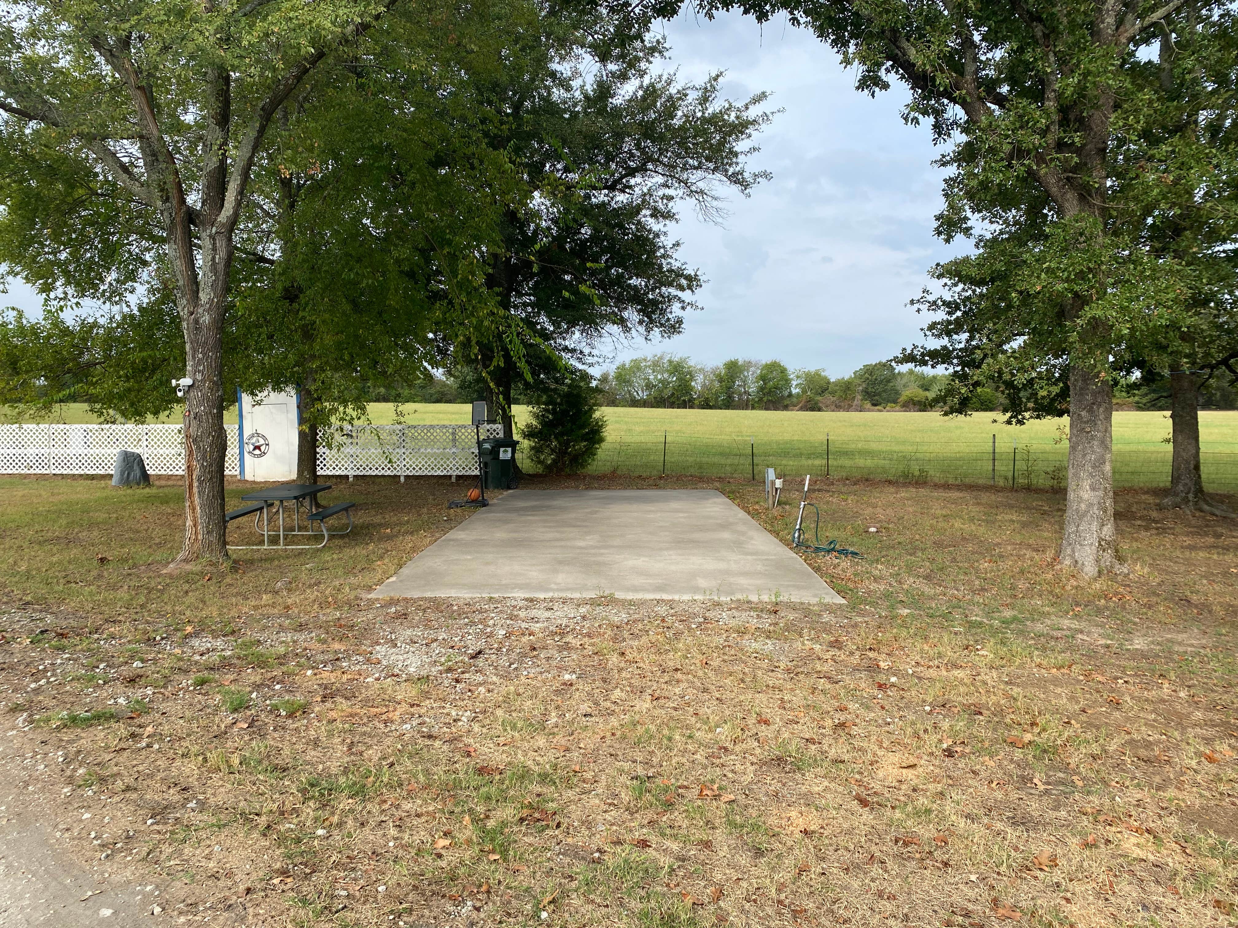 Camper-submitted photo at Hidden Gem Campsite: Ben Wheeler,TX -private residence, single full hookup RV site near Canton, TX