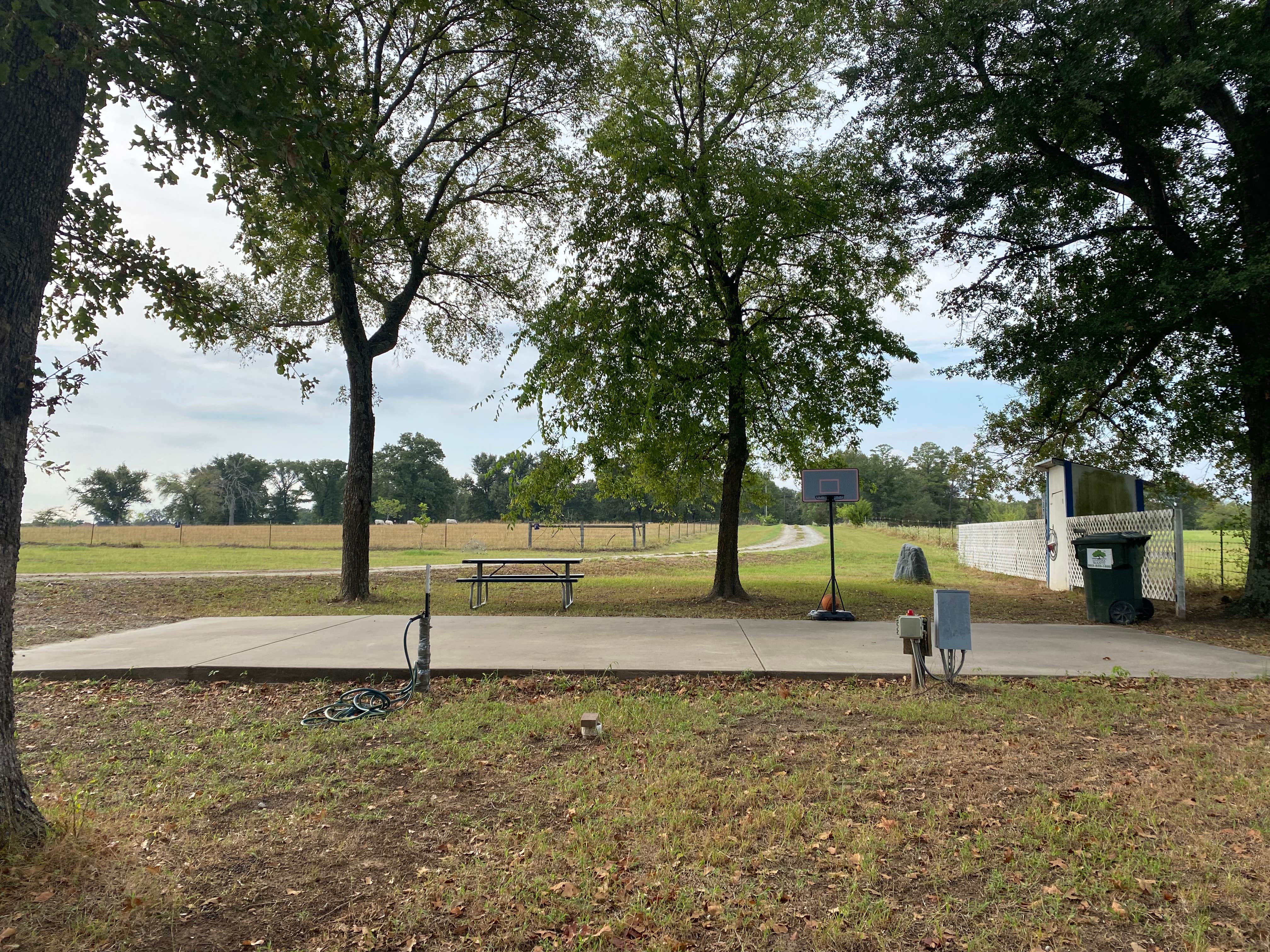 Camper-submitted photo at Hidden Gem Campsite: Ben Wheeler,TX -private residence, single full hookup RV site near Canton, TX