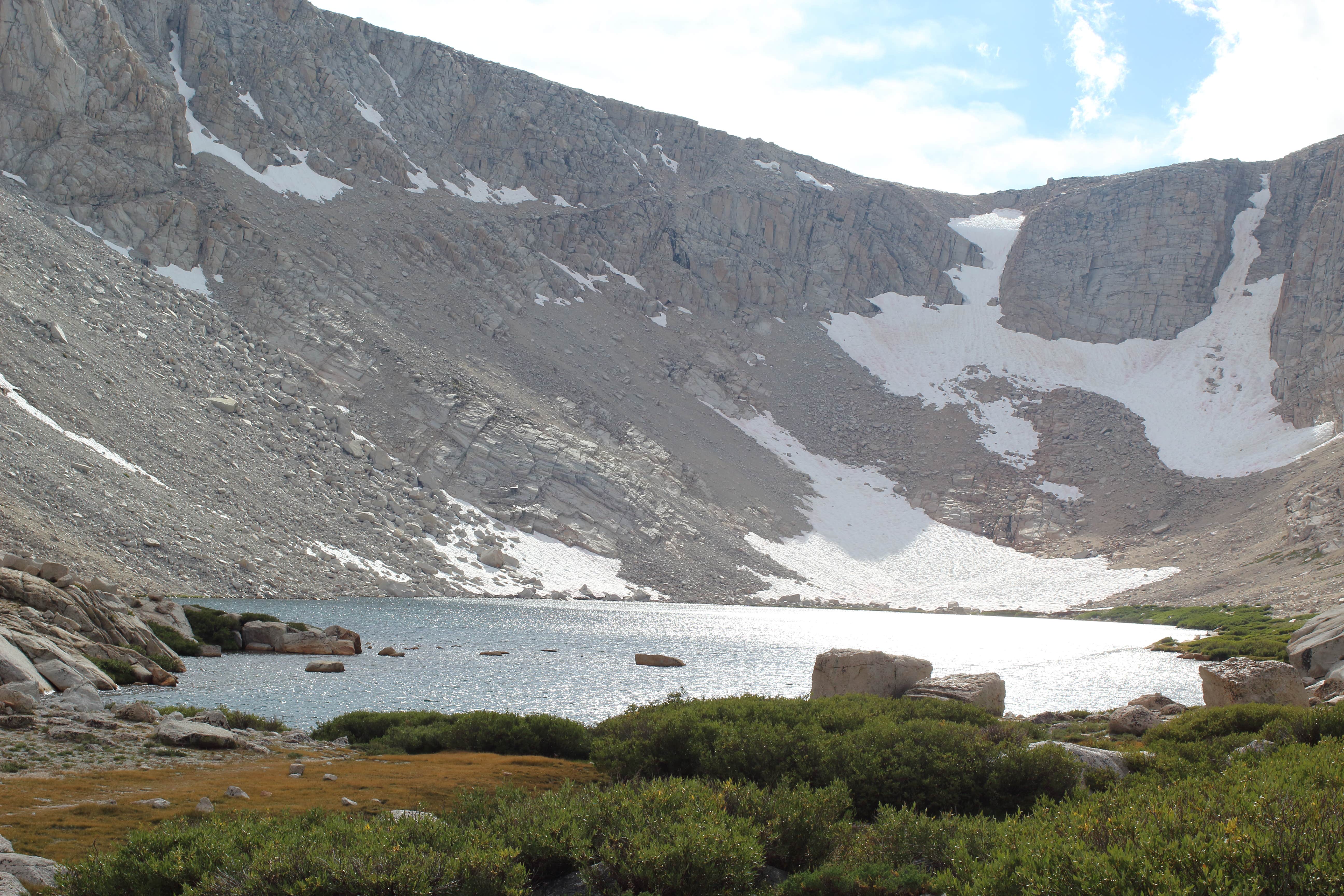 Camper submitted image from Cottonwood Lakes Backcountry Campsite - 1