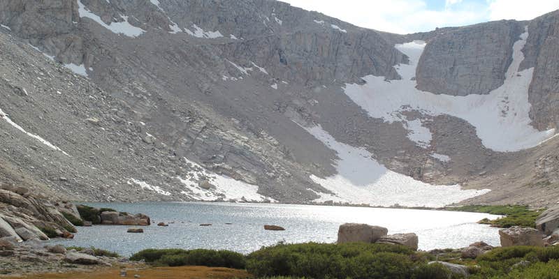 Camper submitted image from Cottonwood Lakes Backcountry Campsite