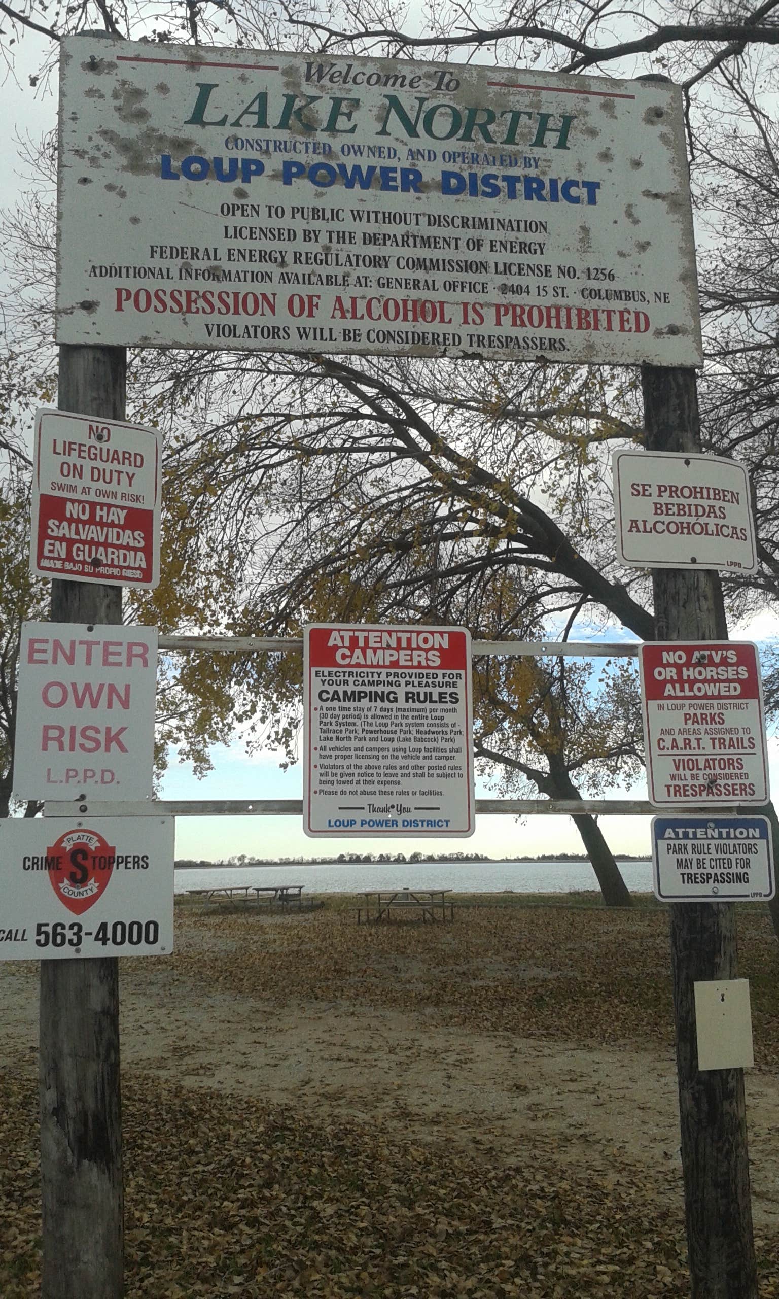 Camper-submitted photo at Lake North near Columbus, NE