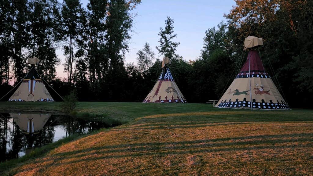 Stacie A.'s photo at Hoffman Lake Campground INC. near Columbia City, IN