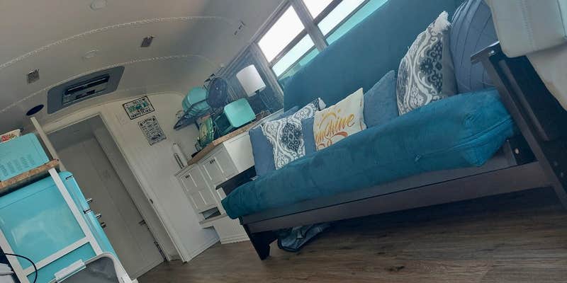 Camper submitted image from Skoolie Glamping on Canal