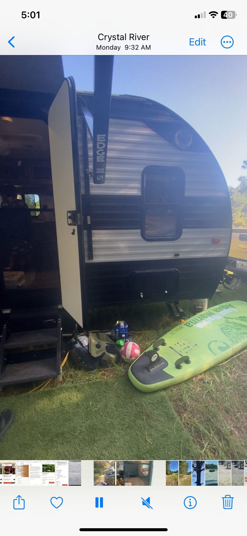 Camper-submitted photo at Cristal Camping 🏕️ Fl near Crystal River, FL