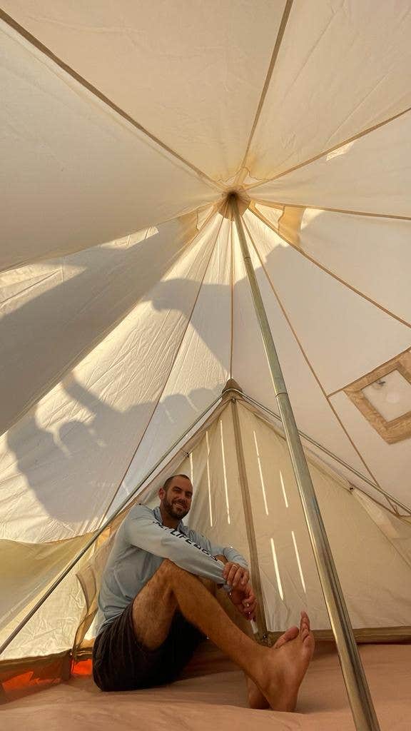 Joseph P.'s photo of glamping accommodations at Cristal Camping 🏕️ Fl near Wildwood, FL