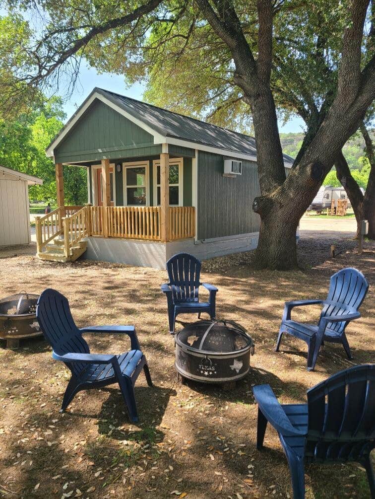 Soggy D.'s photo of a cabin at Soggy Dollar Fish Camp near Helotes, TX