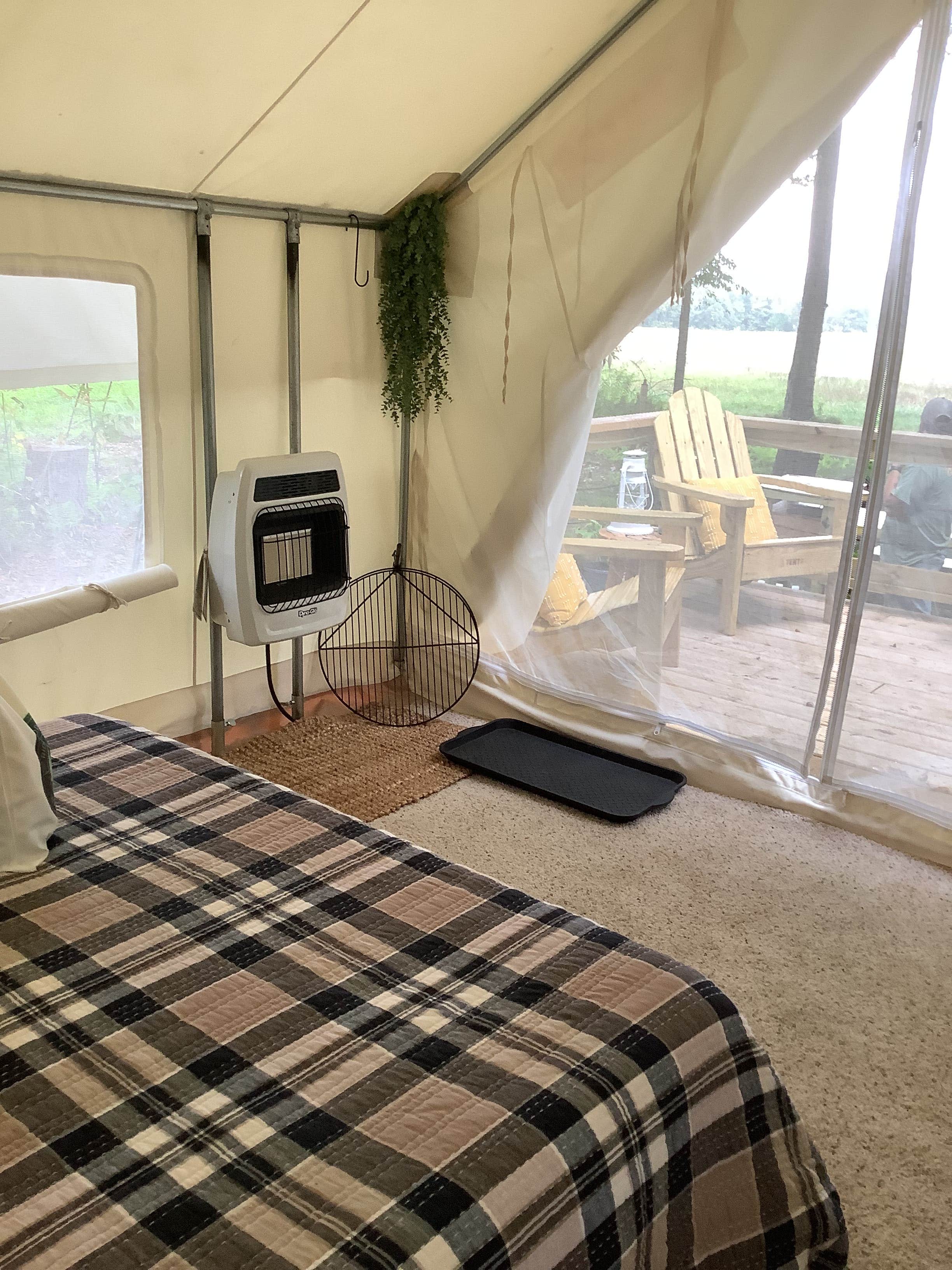 The Dyrt's photo of glamping accommodations at Ridge Top Retreat near Todd, PA