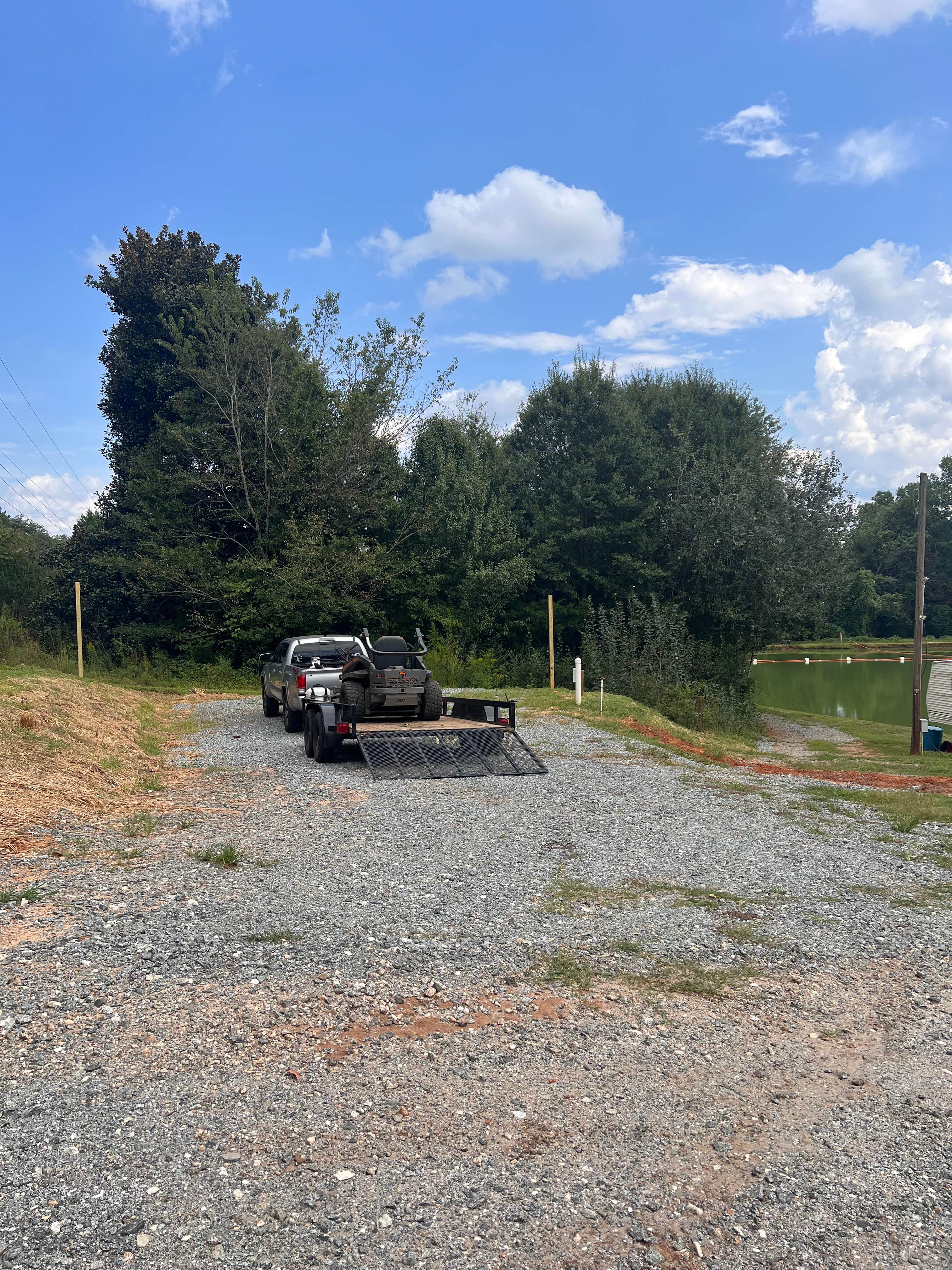 Camper-submitted photo at Breezy’s Lake & RV Park near Boiling Springs, NC