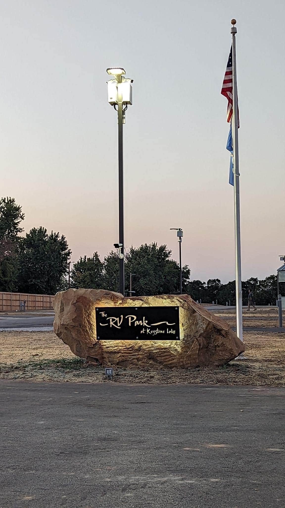 Camper-submitted photo at The RV Park at Keystone Lake near Mannford, OK