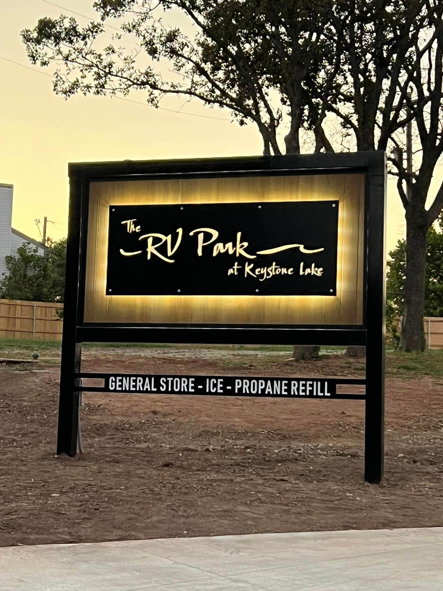 Camper-submitted photo at The RV Park at Keystone Lake near Mannford, OK